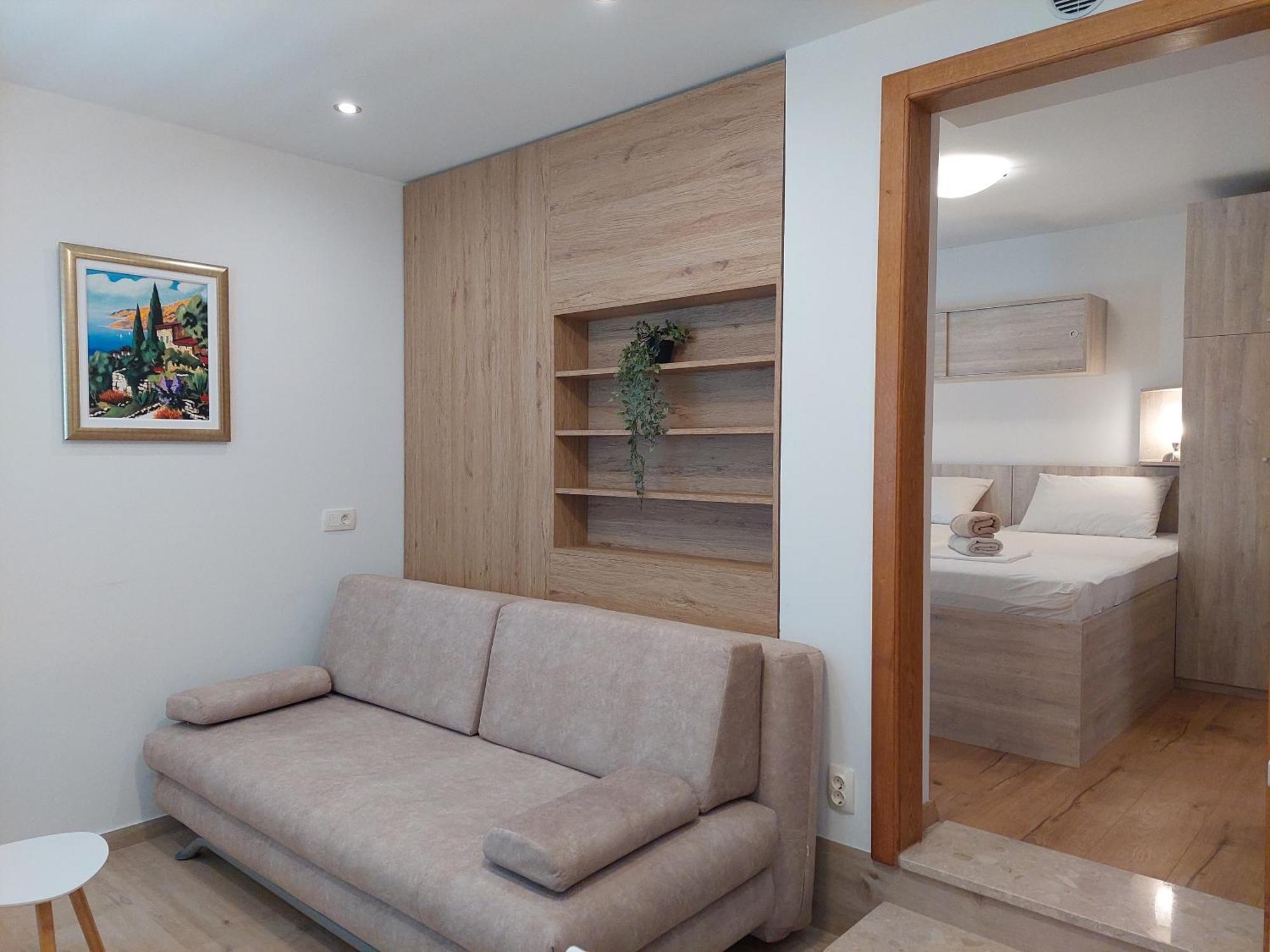 Apartments Spilan Mlini Bagian luar foto